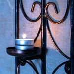 Кованый подсвечник