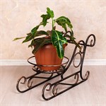 Подставка для цветов Санки 