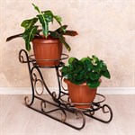 Металлическая подставка для цветов 