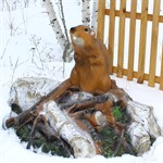 Укрытие на зиму для люка