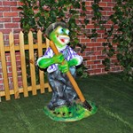 Фигура для сада лягушка