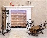 Дровница для бани фото