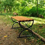 Садовая лавочка