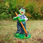 Фигура лягушка для дачи