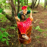 Садовая фигура из стеклопластика