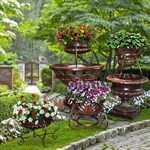 Уличные вазоны для цветов