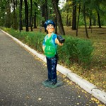 Фигура для сада полицейский