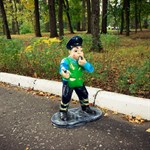 Фигура для дачи полицейский Фигура для дачи полицейский