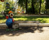 Садовая скамейка крот