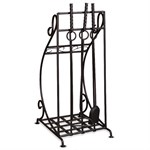 Кованая дровница