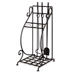 Дровница из металла