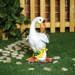 Садовые фигуры гуси