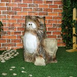 Пень фигура для сада Пень фигура для сада