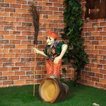 Садово-парковая фигура Баба Яга Садово-парковая фигура Баба Яга