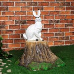 Фигура Заяц на пне