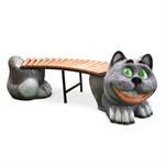 Лавка для дачи Кот