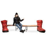 Скамейка для дачи сапоги Скамейка для дачи сапоги