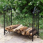 Дровница для дачи кованая