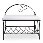 Банкетка белая