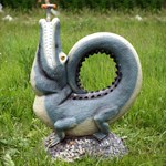 Крокодил поливалка для дачи