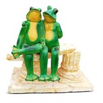 Садовая фигура Две лягушки