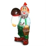 Садовая фигура Гном с грибом Садовая фигура Гном с грибом
