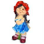 Фигура садовая Девочка кокетка