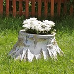 Уличное кашпо Пень