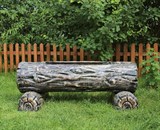 Кашпо бревно