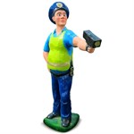 Садовая фигура инспектор