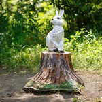 Фигура для сада Заяц