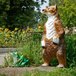 Фигура для парка Медведь