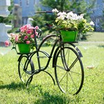Подставка для цветов велосипед
