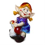 Гном девочка с мухомором