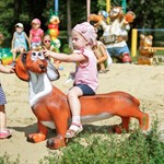 Скамейка уличная детская