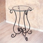 Стол со стеклянной столешницей Стол со стеклянной столешницей