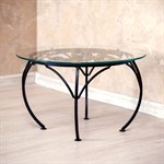 Журнальный столик со стеклянной столешницей