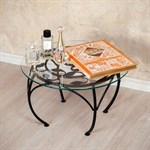 Круглый журнальный столик