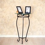 Кованый круглый столик