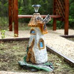 Светильник мельница для дачи