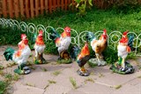 Садовые фигуры Петухи