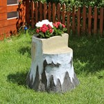 Пень из полистоуна