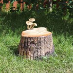 Фигура Пень с грибами Фигура Пень с грибами
