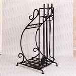 Дровница из металла