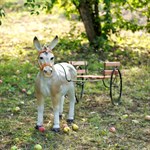 Фигура Осел с тележкой