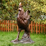 Бронзовая фигура Петуха