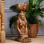 Египтянка подставка под цветок F03026-B - фото 25491