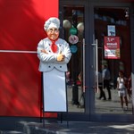 Рекламная фигура в виде повара