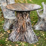 Садовый стол Пень