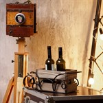 Кованая бутылочница за 1000 руб.